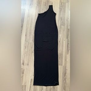 Single Shoulder Maxi Dress